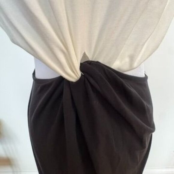 VICI Cutout Waist Black & White Dress – Size Large - Picture 7 of 7